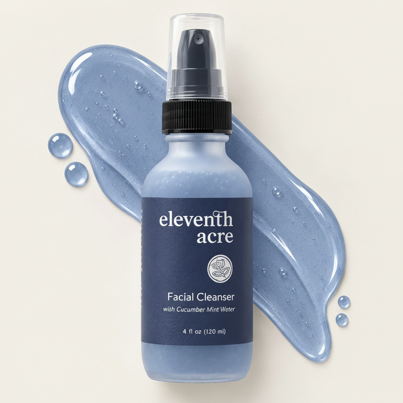 Cucumber Mint Facial Gel Cleanser (4 fl oz)
